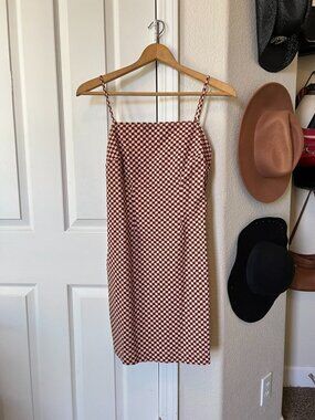 Levi’s Checkered Mini Dress